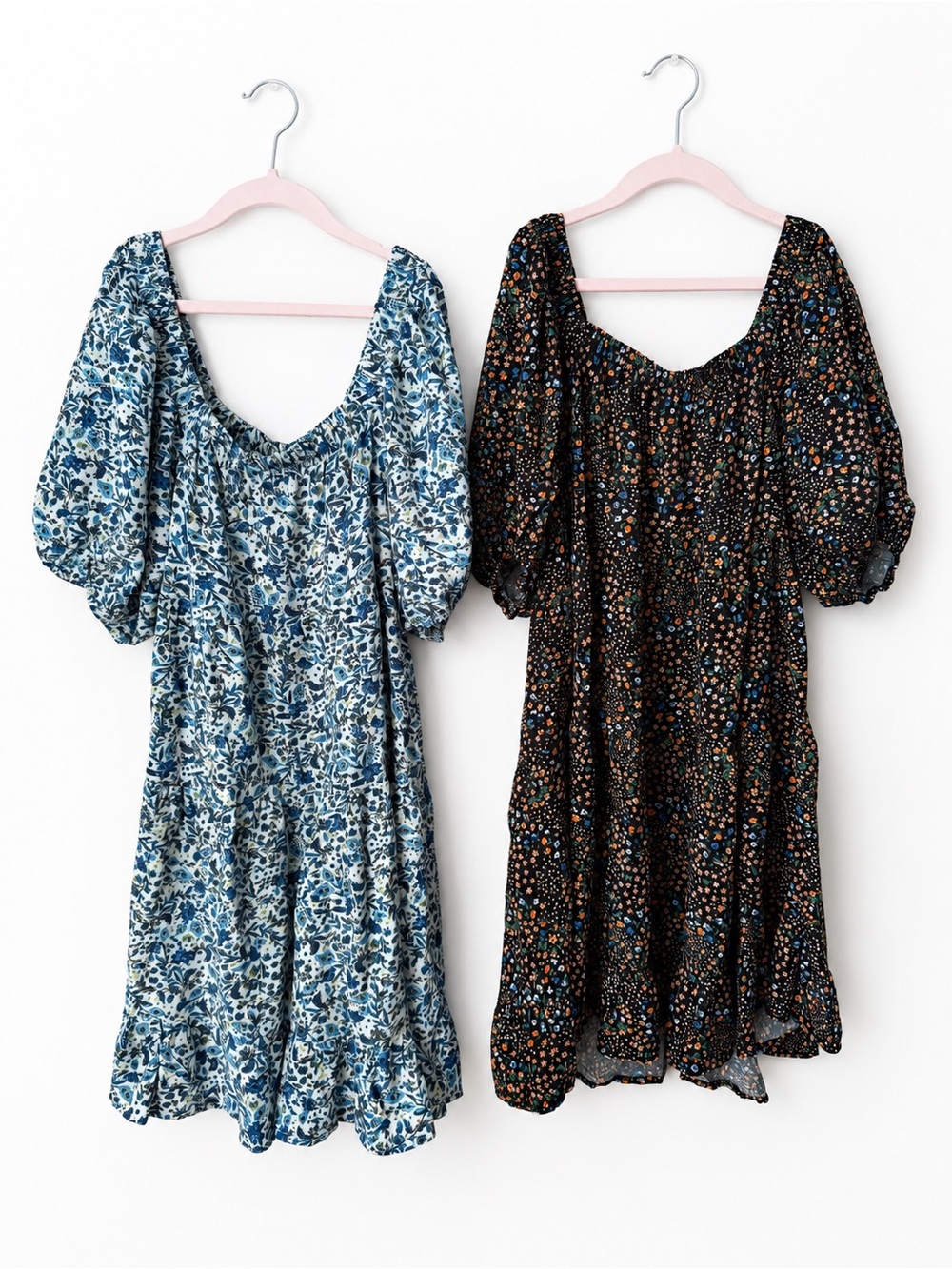 WILD FABLE Floral Puff Sleeve Square Neck Dress Bundle Size S
⠀